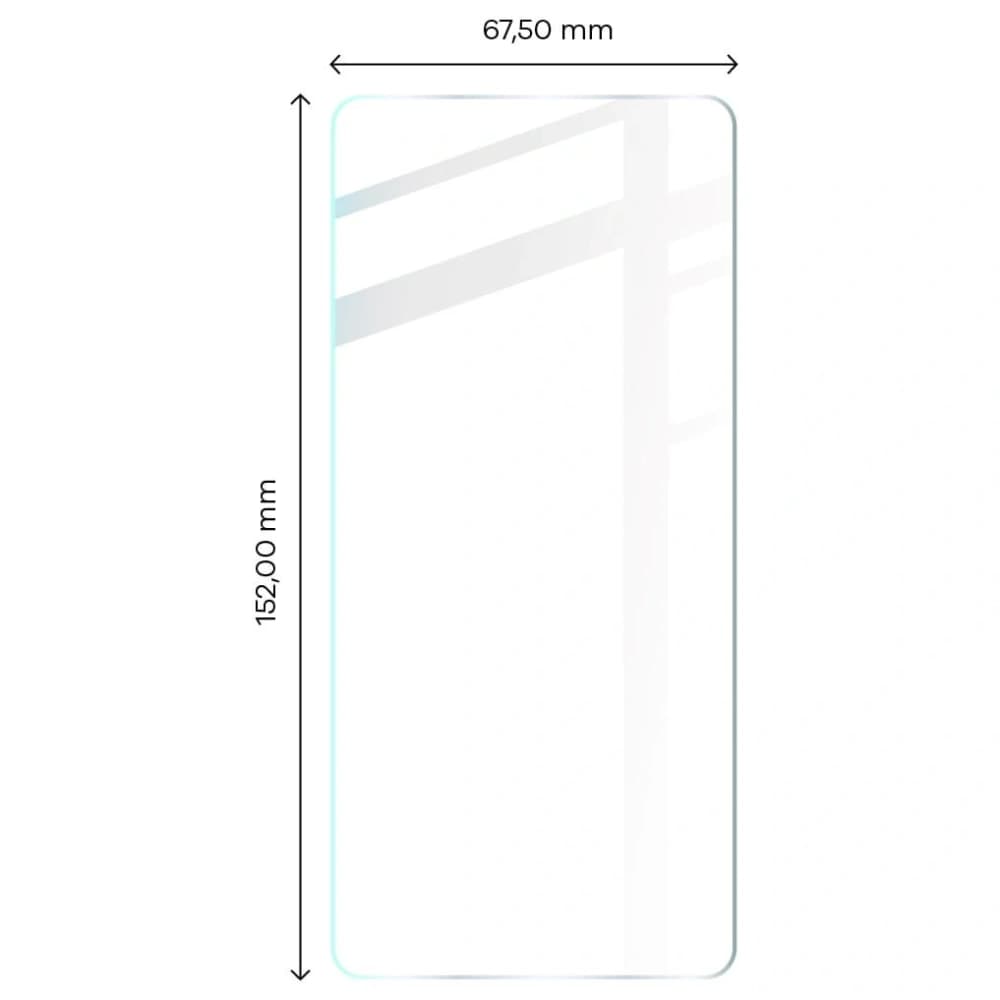 Zesílené sklo Bizon Glass Clear - 3 ks + objektiv Realme 8 Pro - 2