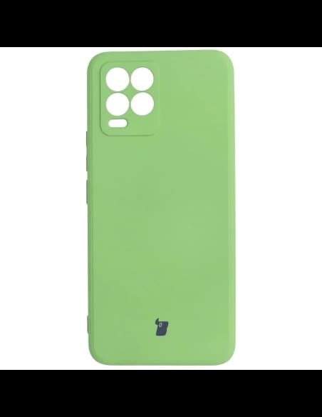 Etui Bizon Case silikonové pro Realme 8 / 8 Pro jasně zelené