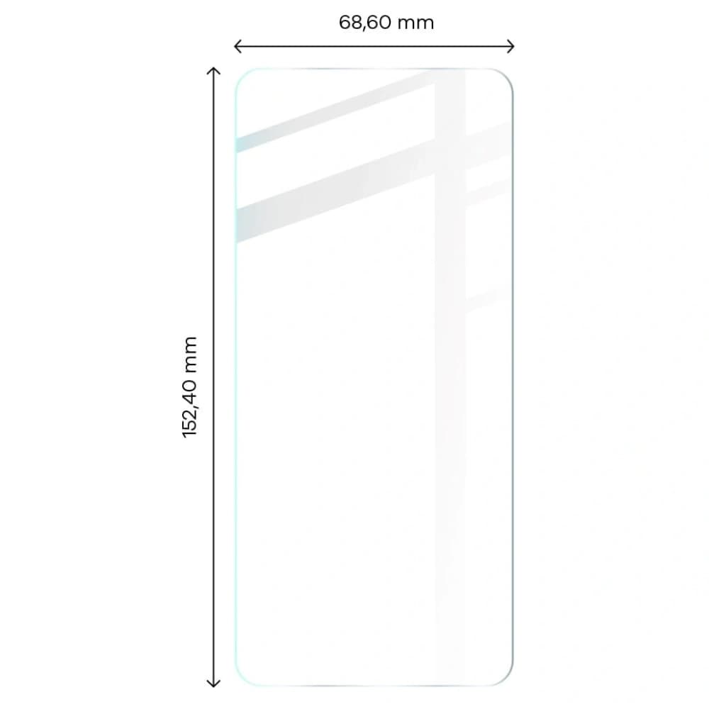Bizon Glass Clear edzett üveg - 3 db. + lencse üveg Realme 9 4G / Realme 9 Pro+ - 3