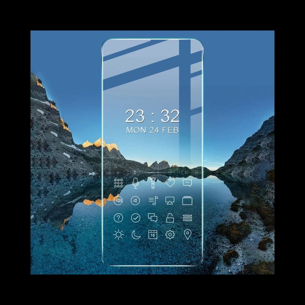 Bizon Glass Clear edzett üveg - 3 db. + lencse üveg Realme 9 4G / Realme 9 Pro+ - 6