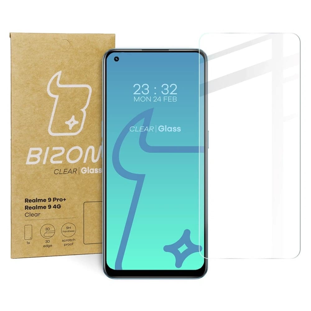 Bizon üveg tiszta Realme 9 Pro+ / Realme 9 4G - 1
