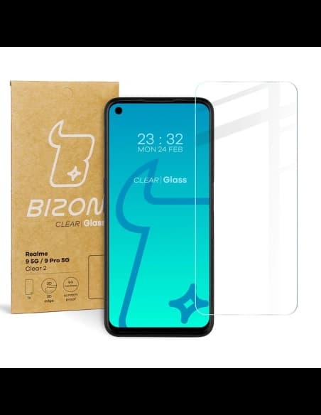 Bizon Üveg Átlátszó Realme 9 5G / Pro 5G