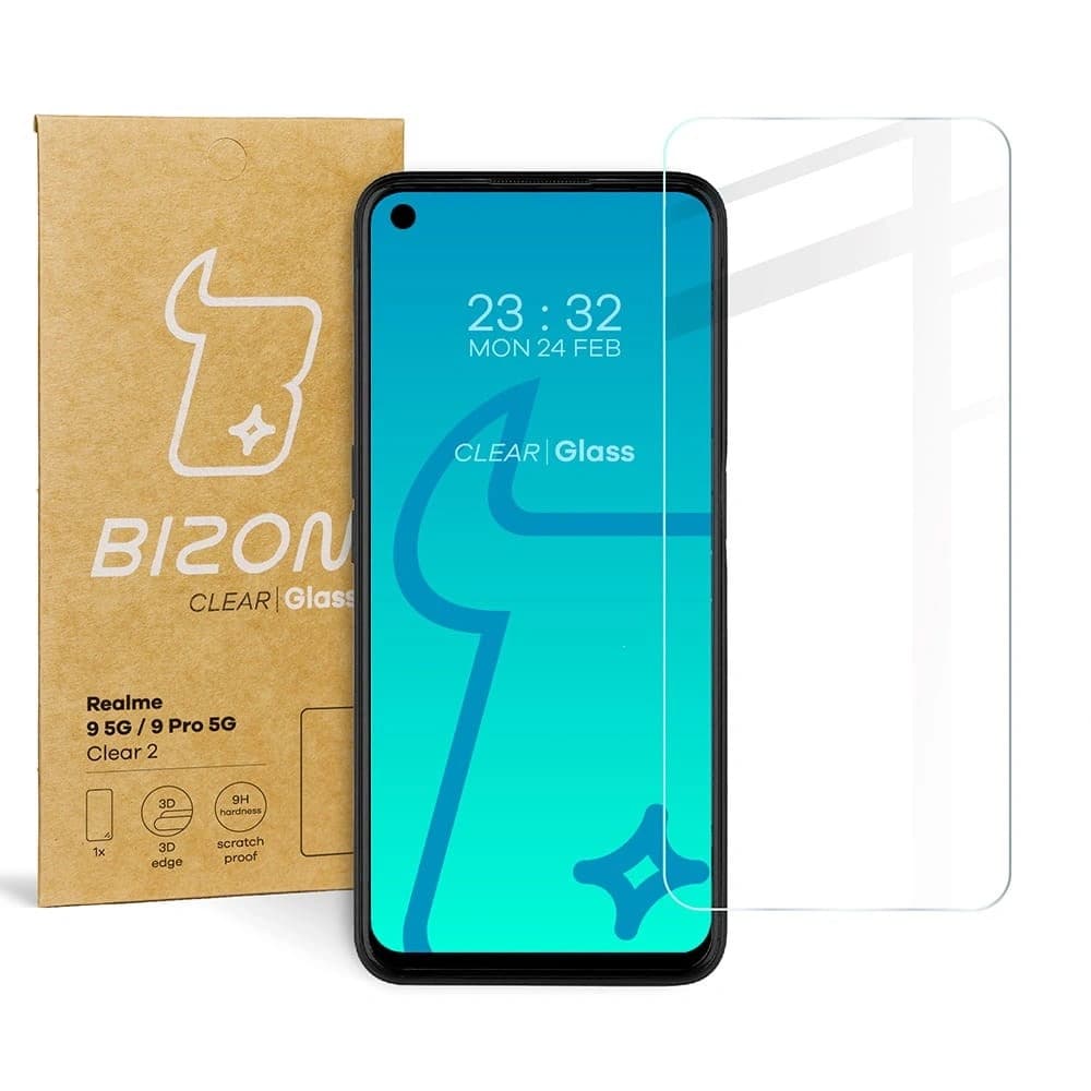 Bizon Üveg Átlátszó Realme 9 5G / Pro 5G - 1