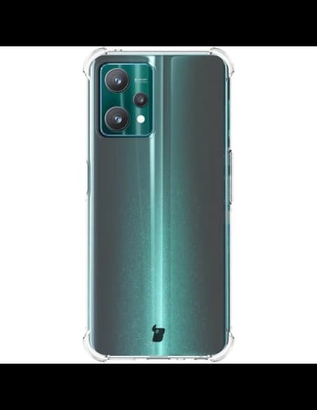 Bizon Case Clear Pack tok + 2x kijelző üveg Realme 9 Pro átlátszó