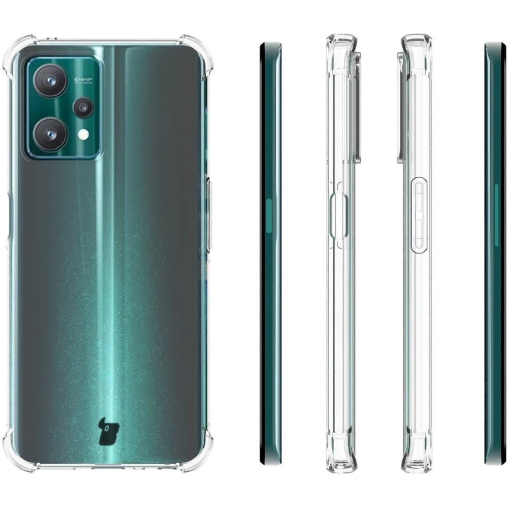 Bizon Case Clear Pack tok + 2x kijelző üveg Realme 9 Pro átlátszó - 4
