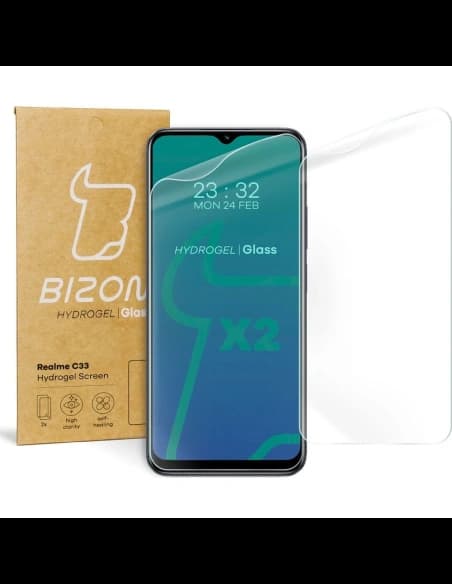 Bizon Glass Hydrogel Realme C33 [2 PACK]