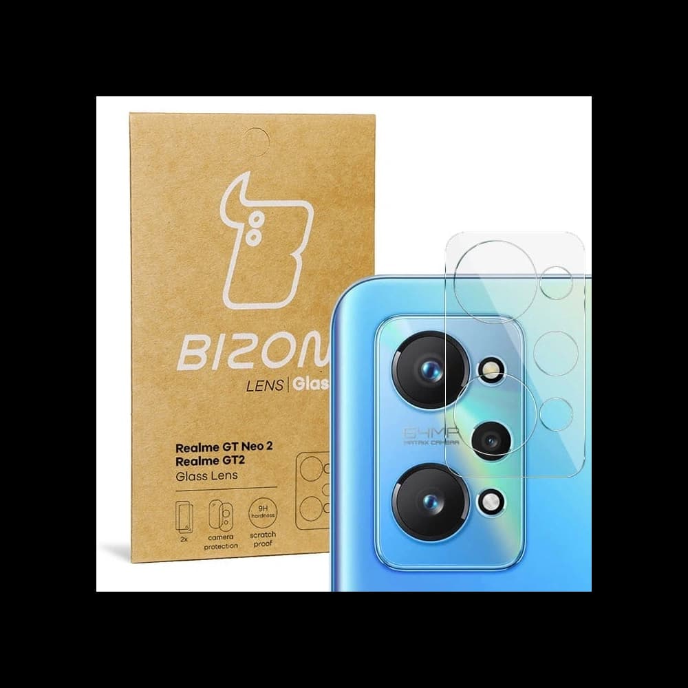 Bizon Lentilă din Sticlă Realme GT2/ Neo2 [2 PACK] - 1