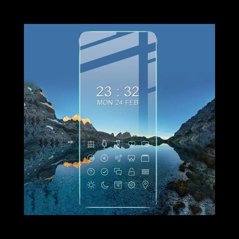 Bizon Sticlă clară din sticlă securizată - 3 buc. + sticlă de lentilă Realme GT 2 Pro - 7