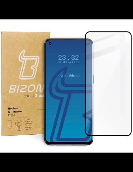 Bizon Glass Edge Realme GT Master black