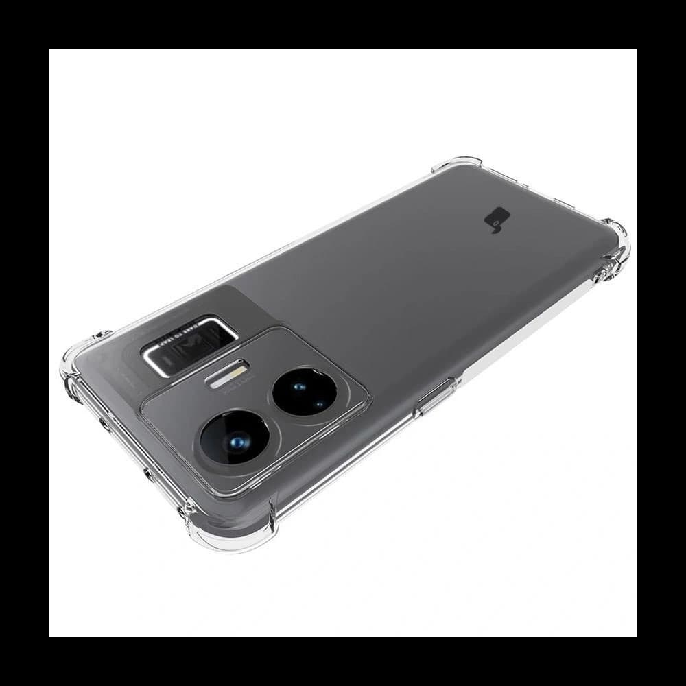 Bizon Case Clear Pack - husă + 2 folii de protecție pentru ecran Realme GT3 transparente - 6