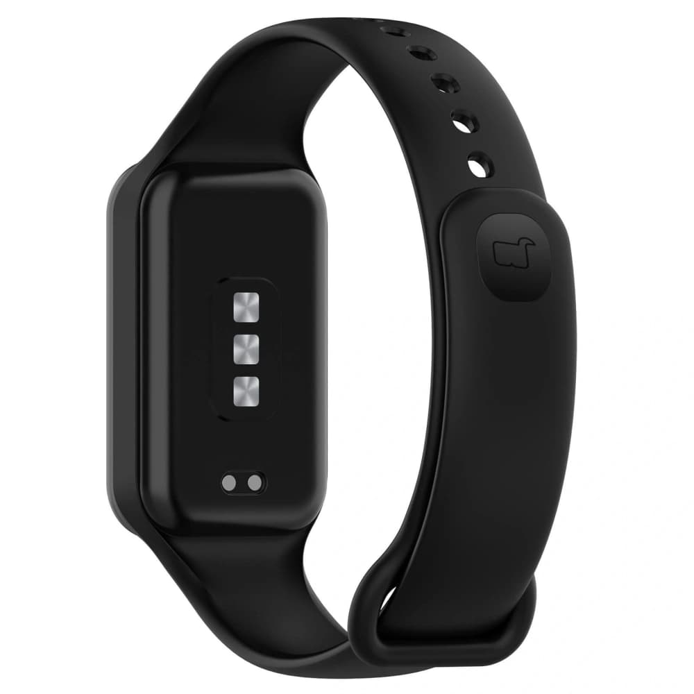 Bizon Strap + Case Watch Dots Xiaomi Redmi Smart Band 2 / Xiaomi Mi Band 8 Active black - 3