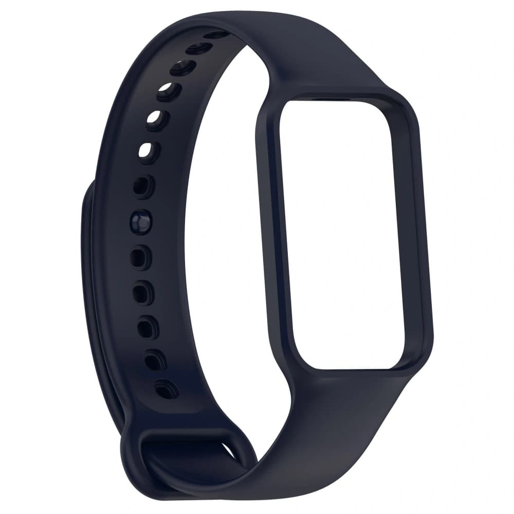 Bizon Strap + Case Watch Dots Xiaomi Redmi Smart Band 2 / Xiaomi Mi Band 8 Active navy blue - 4