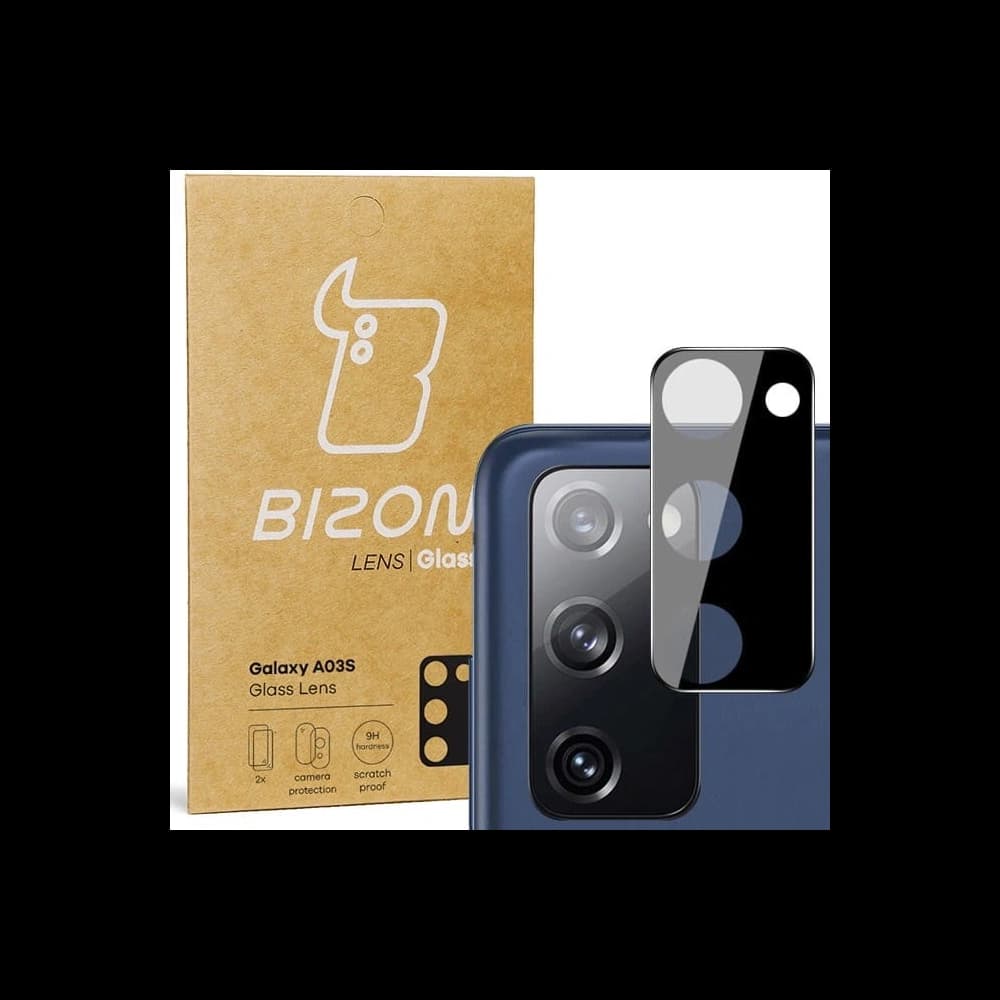 Bizon Lentilă de Sticlă Samsung Galaxy A03S [2 PACHET] - 1