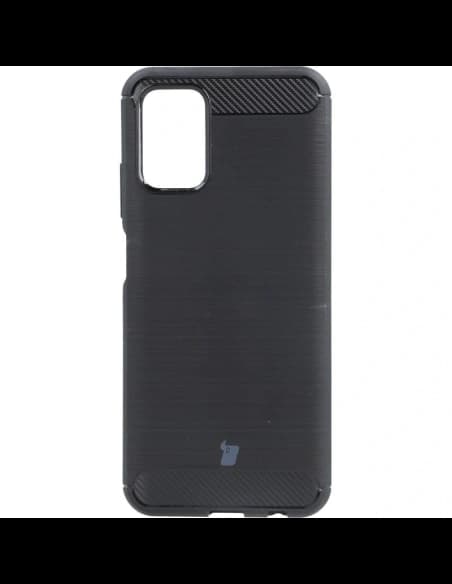 Etui Bizon Case Carbon TPU do Samsung Galaxy A03s černé