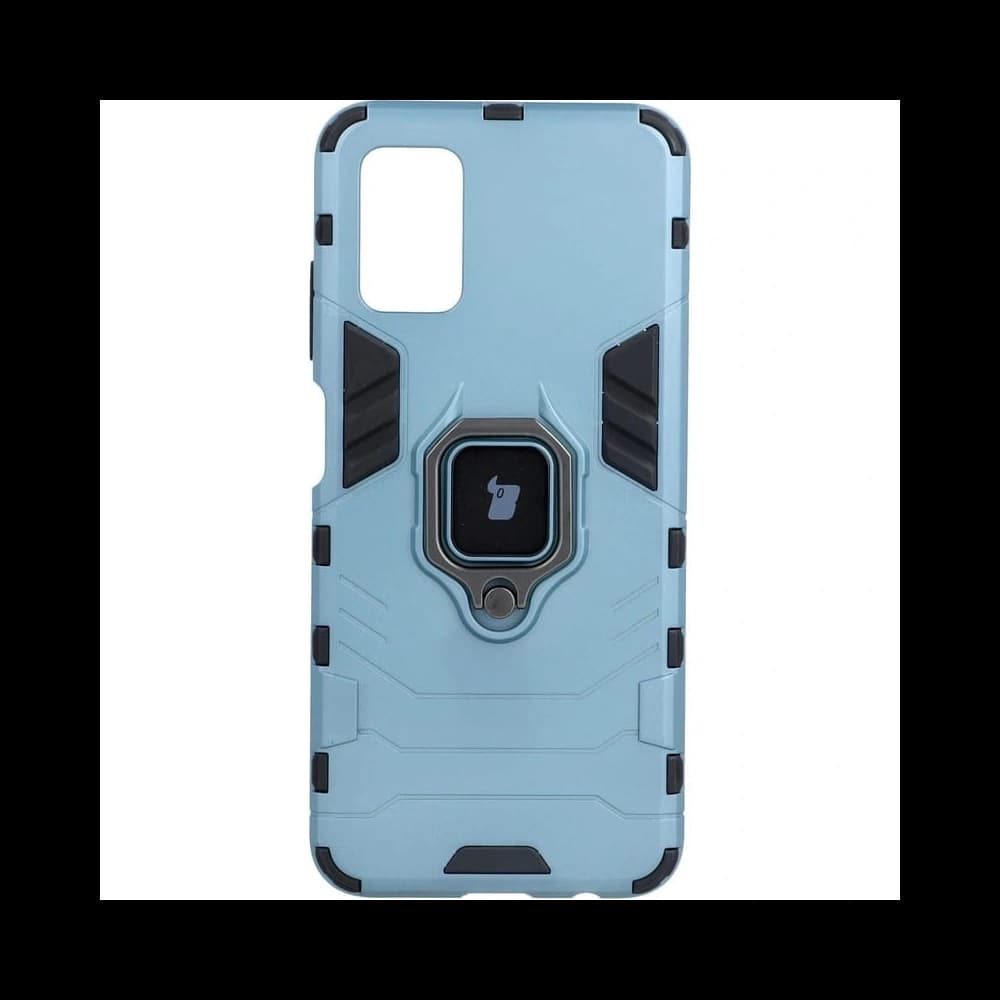 Etui Bizon Case Armor Ring do Samsung Galaxy A03S modré - 1