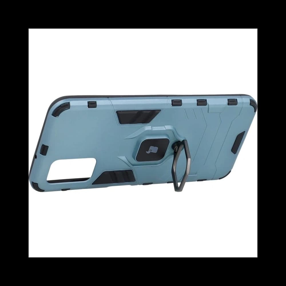 Etui Bizon Case Armor Ring do Samsung Galaxy A03S modré - 3