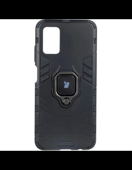 Etui Bizon Case Armor Ring do Samsung Galaxy A03S černé
