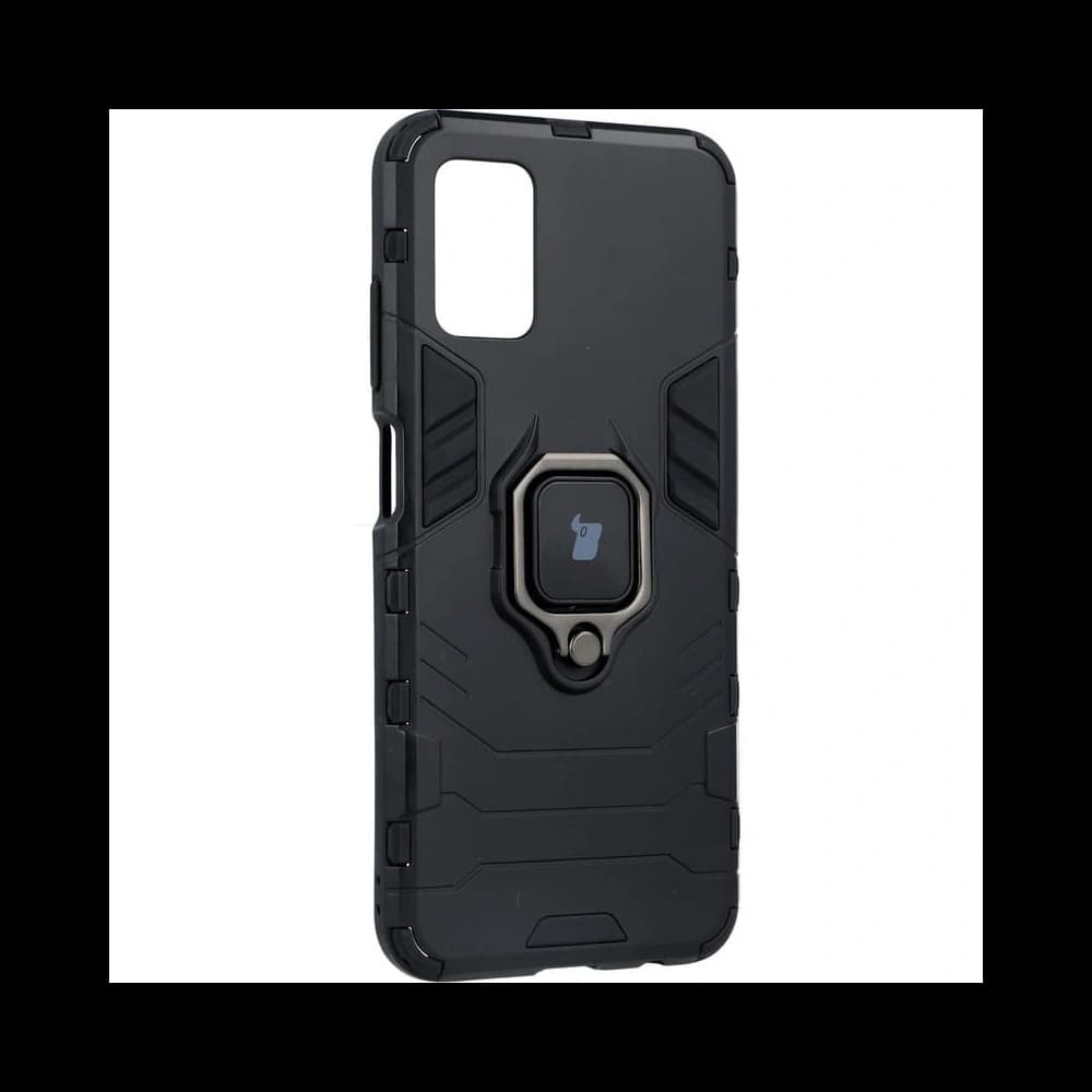 Etui Bizon Case Armor Ring do Samsung Galaxy A03S černé - 2