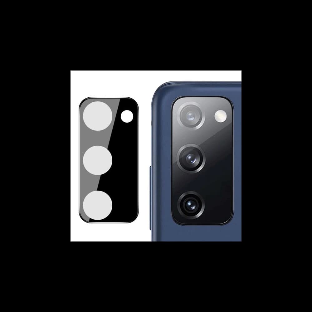 Tvrzené sklo Bizon Glass Edge - [2 PACK] + ochrana na objektiv Samsung Galaxy A03s černé - 7