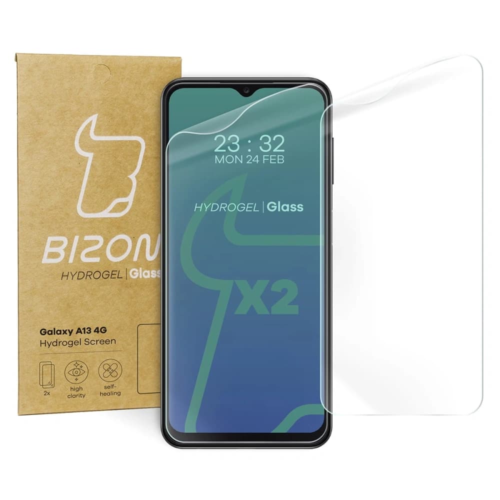 Bizon Glass Hydrogel Samsung Galaxy A13 4G [2 PACK] - 1