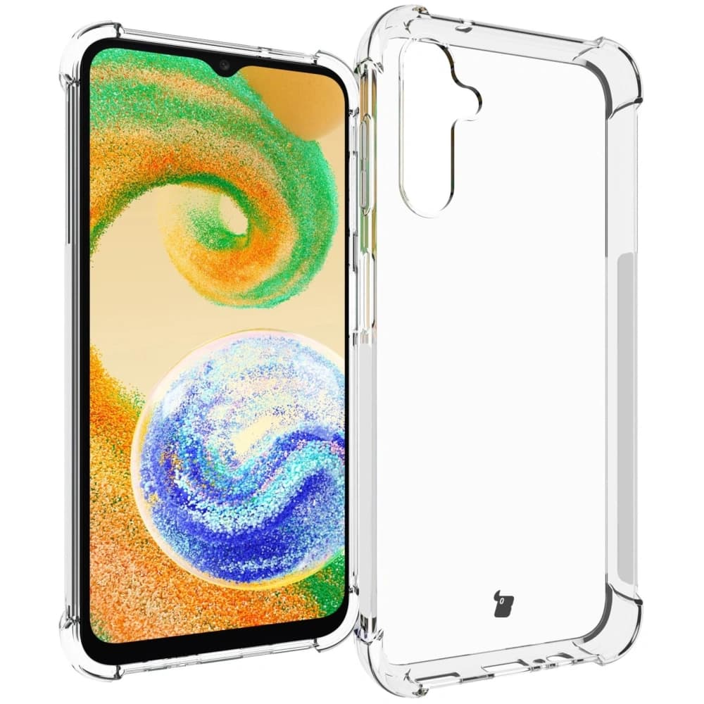 Bizon Case Clear Pack case + 2x screen glass + lens glass Samsung Galaxy A14 4G/5G clear - 3