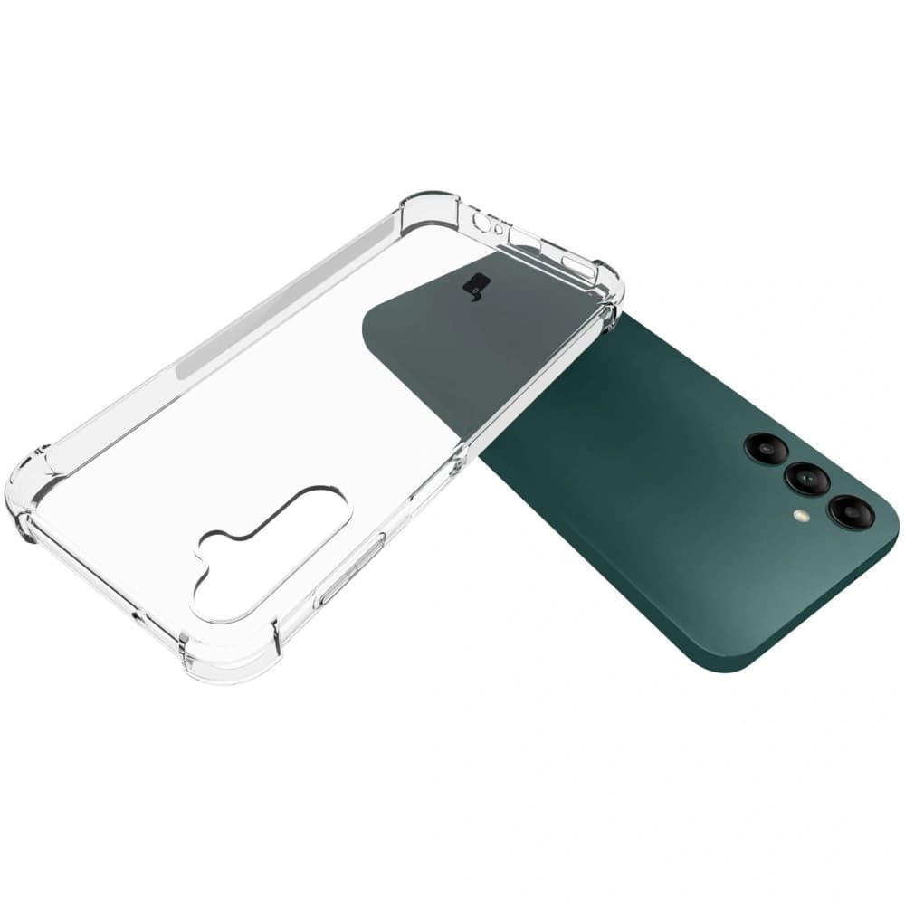 Bizon Case Clear Pack case + 2x screen glass + lens glass Samsung Galaxy A14 4G/5G clear - 5