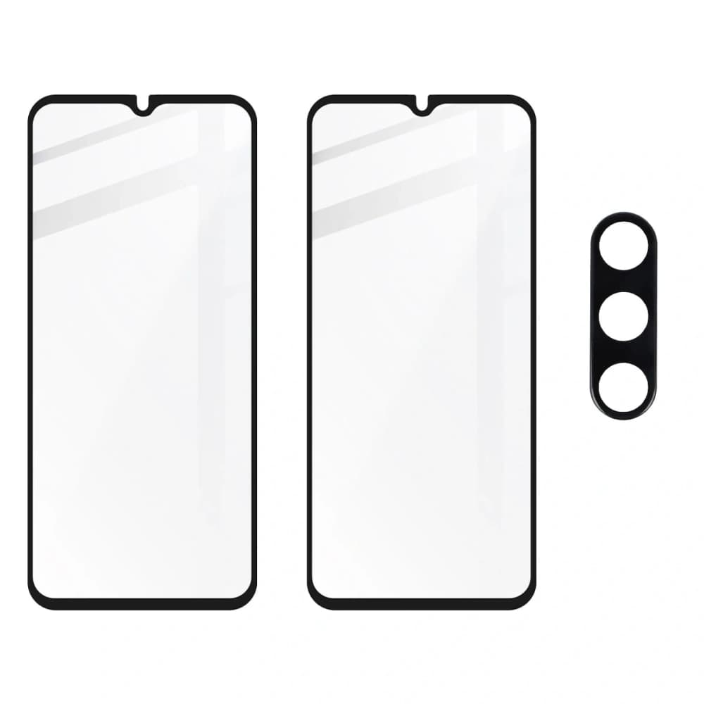 BIZON Edge 2 2x screen glass + camera glass Samsung Galaxy A14 4G/5G - 5