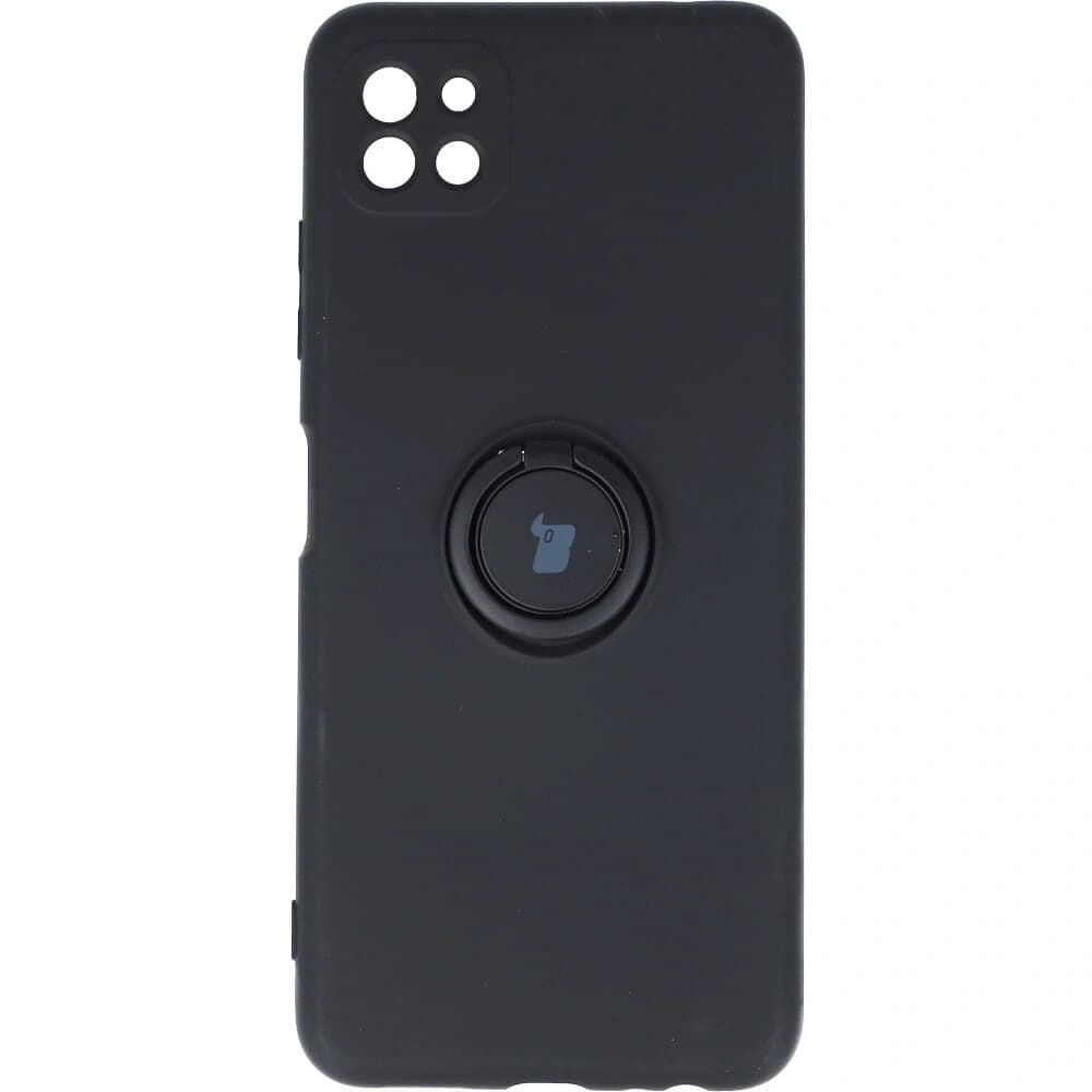 Bizon Case Silikonring Samsung Galaxy A22 5G schwarz - 1