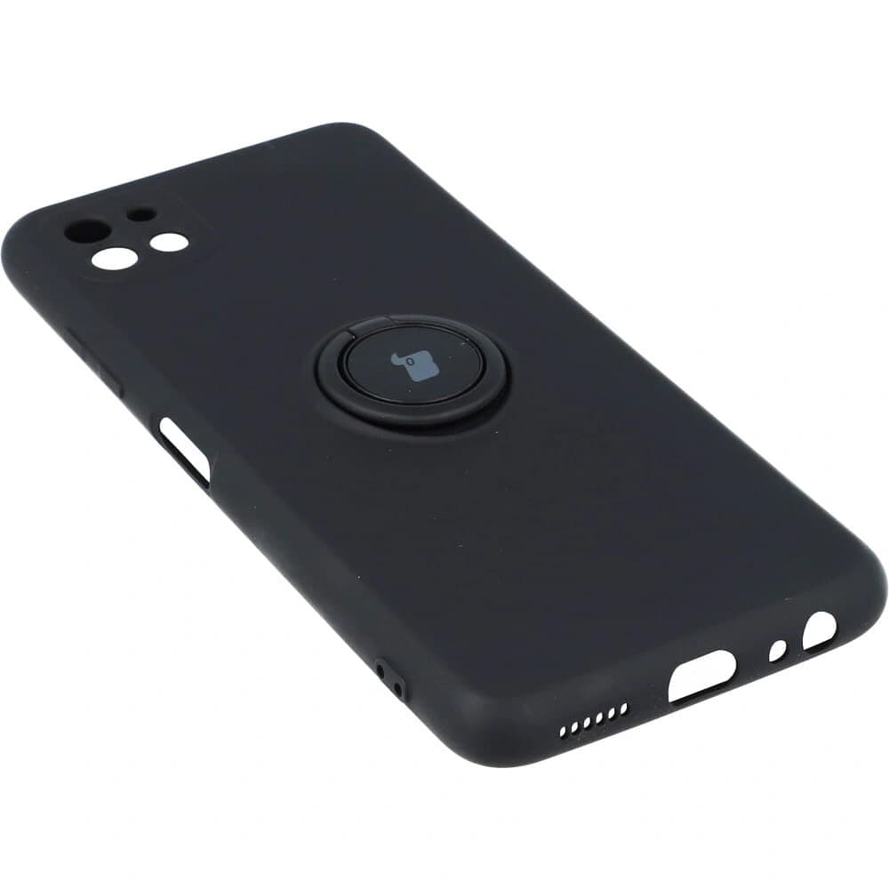 Bizon Case Silikonring Samsung Galaxy A22 5G schwarz - 3