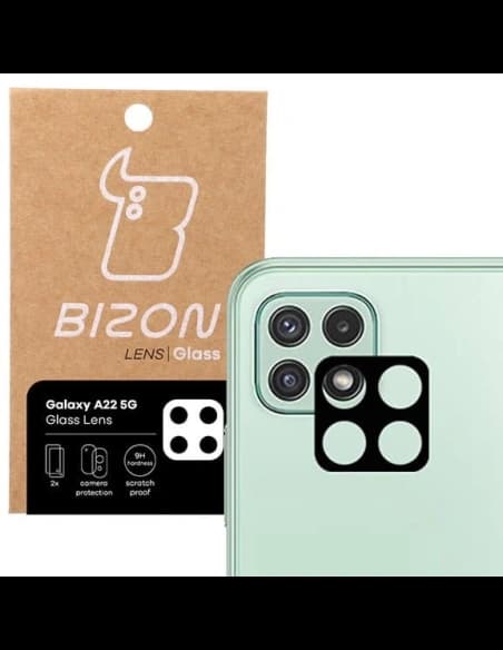 Bizon Glass Lens Samsung Galaxy A22 5G [2 PACK]