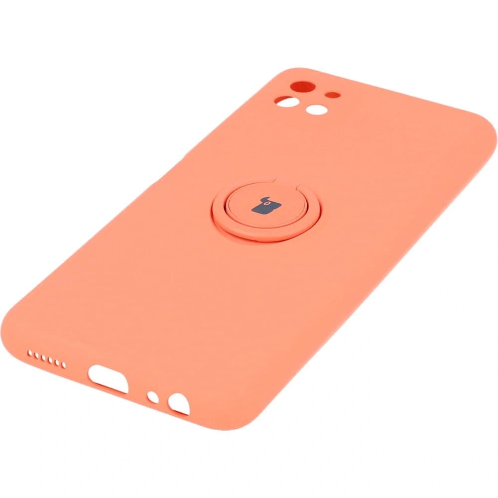 Bizon Case Szilikon Gyűrű Samsung Galaxy A22 5G narancssárga - 2