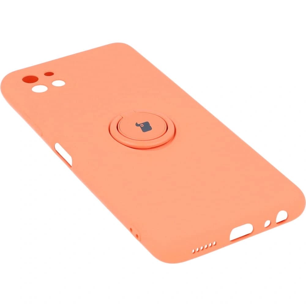 Bizon Case Szilikon Gyűrű Samsung Galaxy A22 5G narancssárga - 3