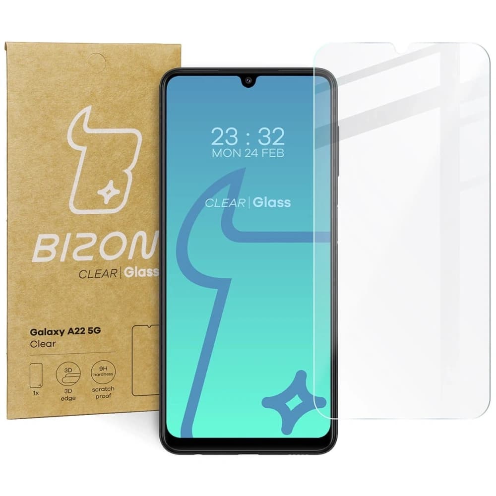 Bizon Glass Clear Samsung Galaxy A22 5G - 1