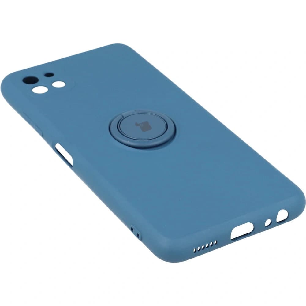 Bizon Case Silicone Ring Samsung Galaxy A22 5G navy blue - 3