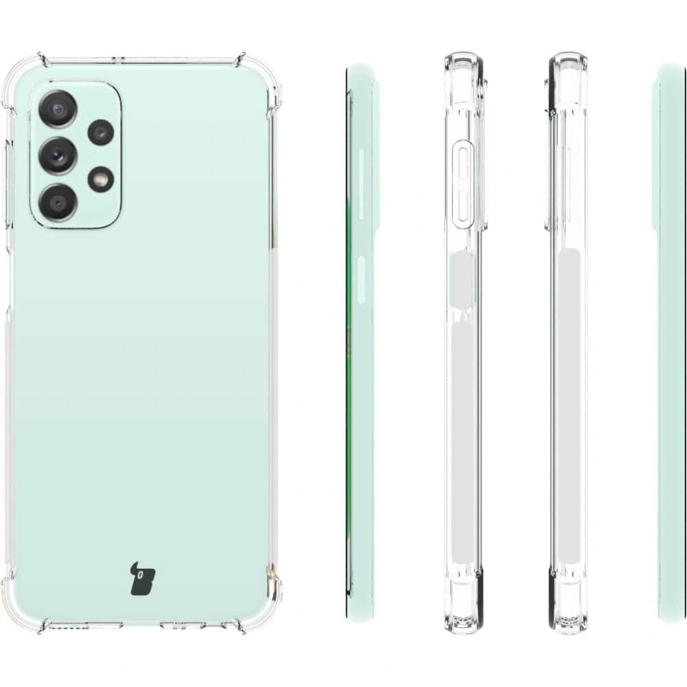Bizon Case Clear Pack carcasă + 2x sticlă de protecție + sticlă de lentilă Samsung Galaxy A23 5G/4G transparentă - 4