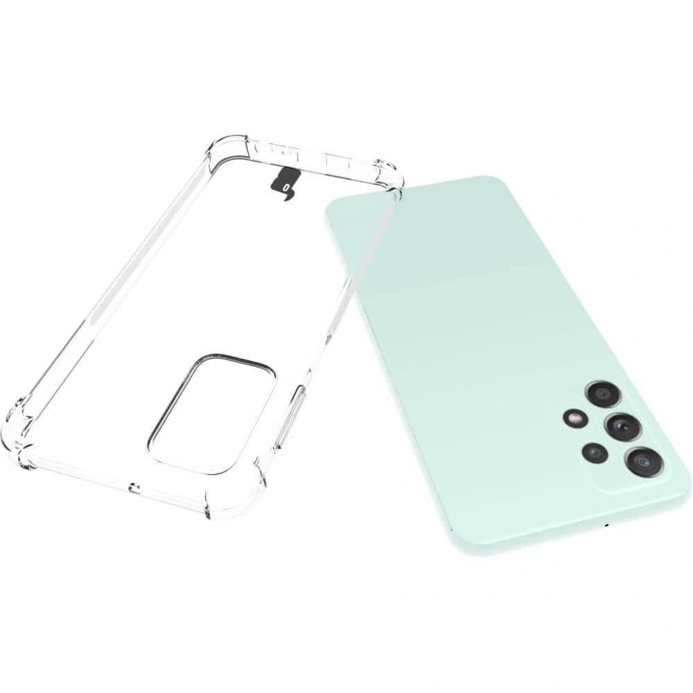 Bizon Case Clear Pack carcasă + 2x sticlă de protecție + sticlă de lentilă Samsung Galaxy A23 5G/4G transparentă - 5