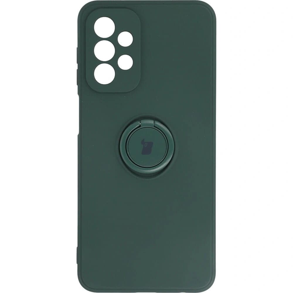 Bizon Case Silicone Ring Samsung Galaxy A23 5G / 4G dark green - 1