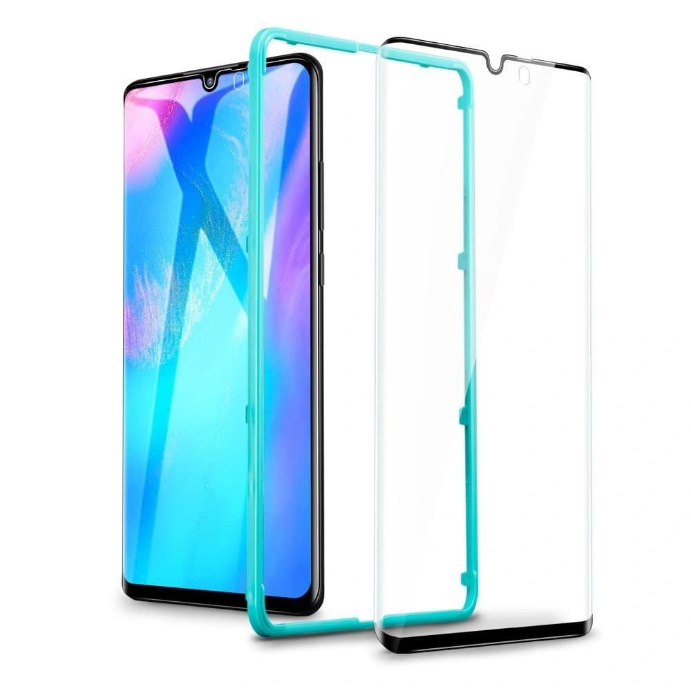 Sklo ESR Glass Huawei P30 Pro Black - 1