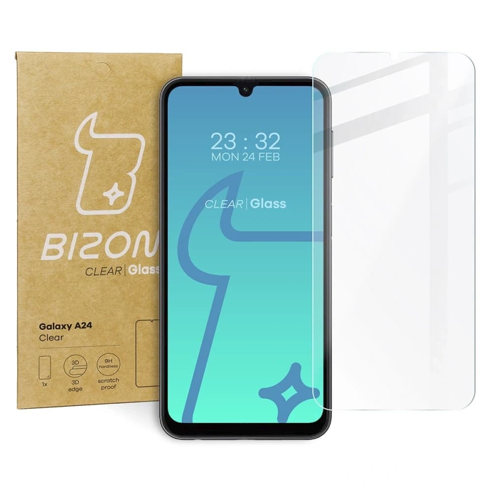 Bizon Glass Clear Samsung Galaxy A24 4G - 1