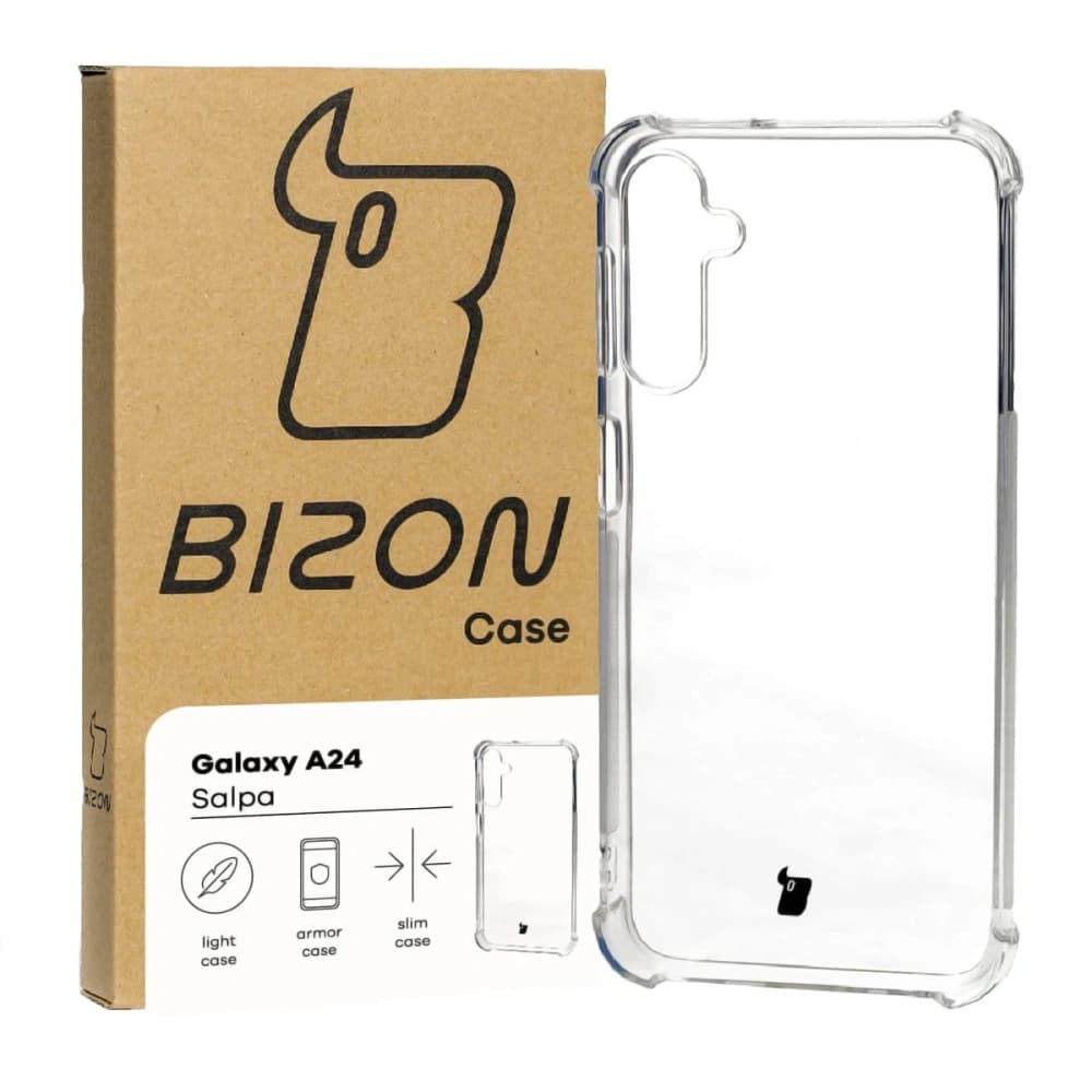 Bizon Case Salpa Samsung Galaxy A24 4G klar - 1