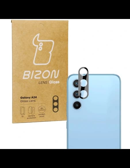 Bizon Glass Lens Samsung Galaxy A24 4G [2 PACK]