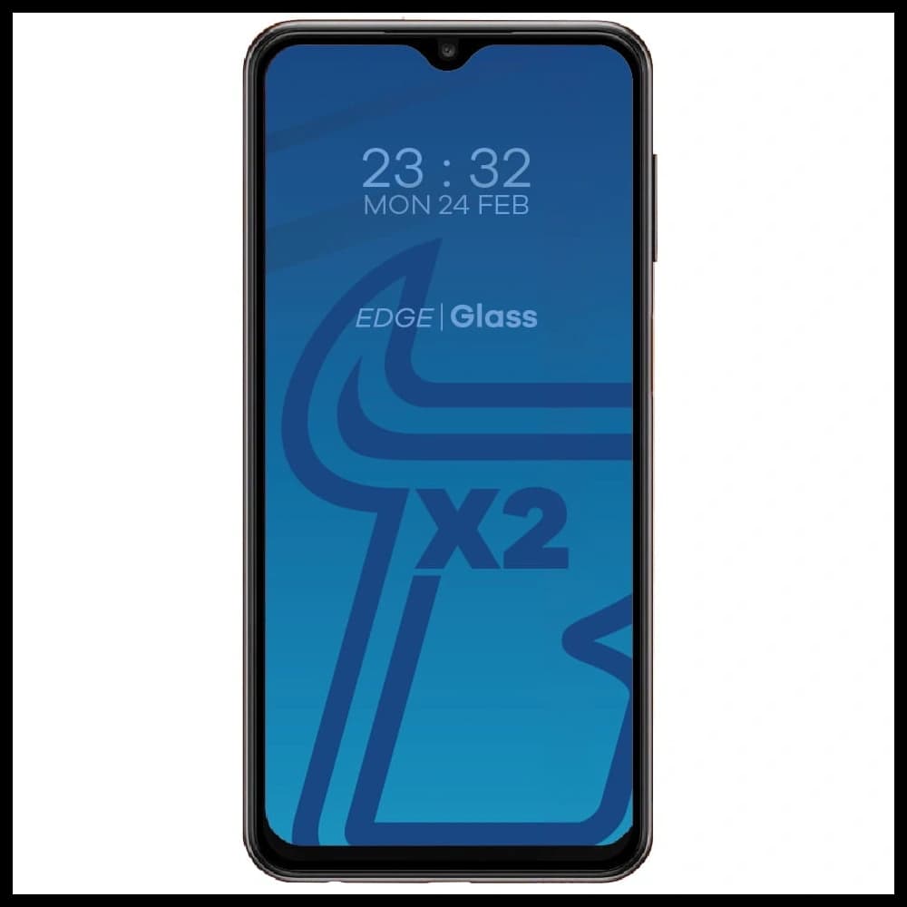 BIZON Edge Pack 2x Bildschirmglas + Kameraglas Samsung Galaxy A24 - 3