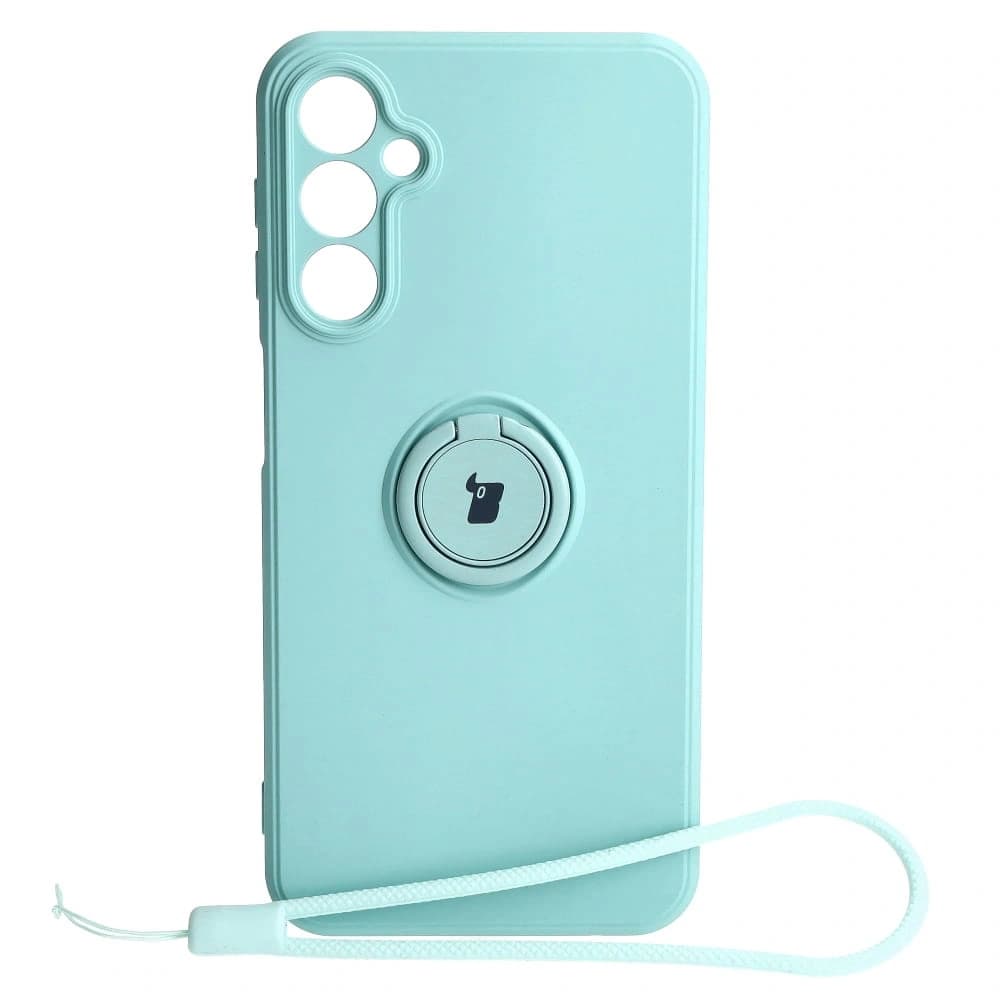 Bizon Case Inel din Silicon Sq Samsung Galaxy A24 turcoaz - 1