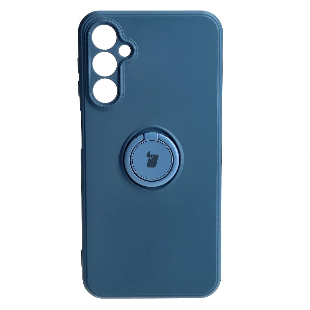 Bizon Case Silicone Ring Sq Samsung Galaxy A24 navy blue - 2