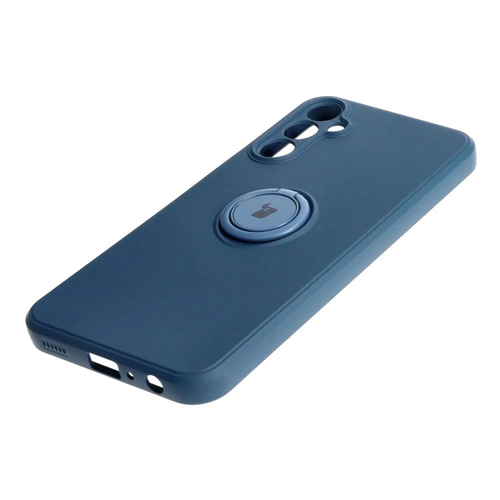 Bizon Case Silicone Ring Sq Samsung Galaxy A24 navy blue - 3