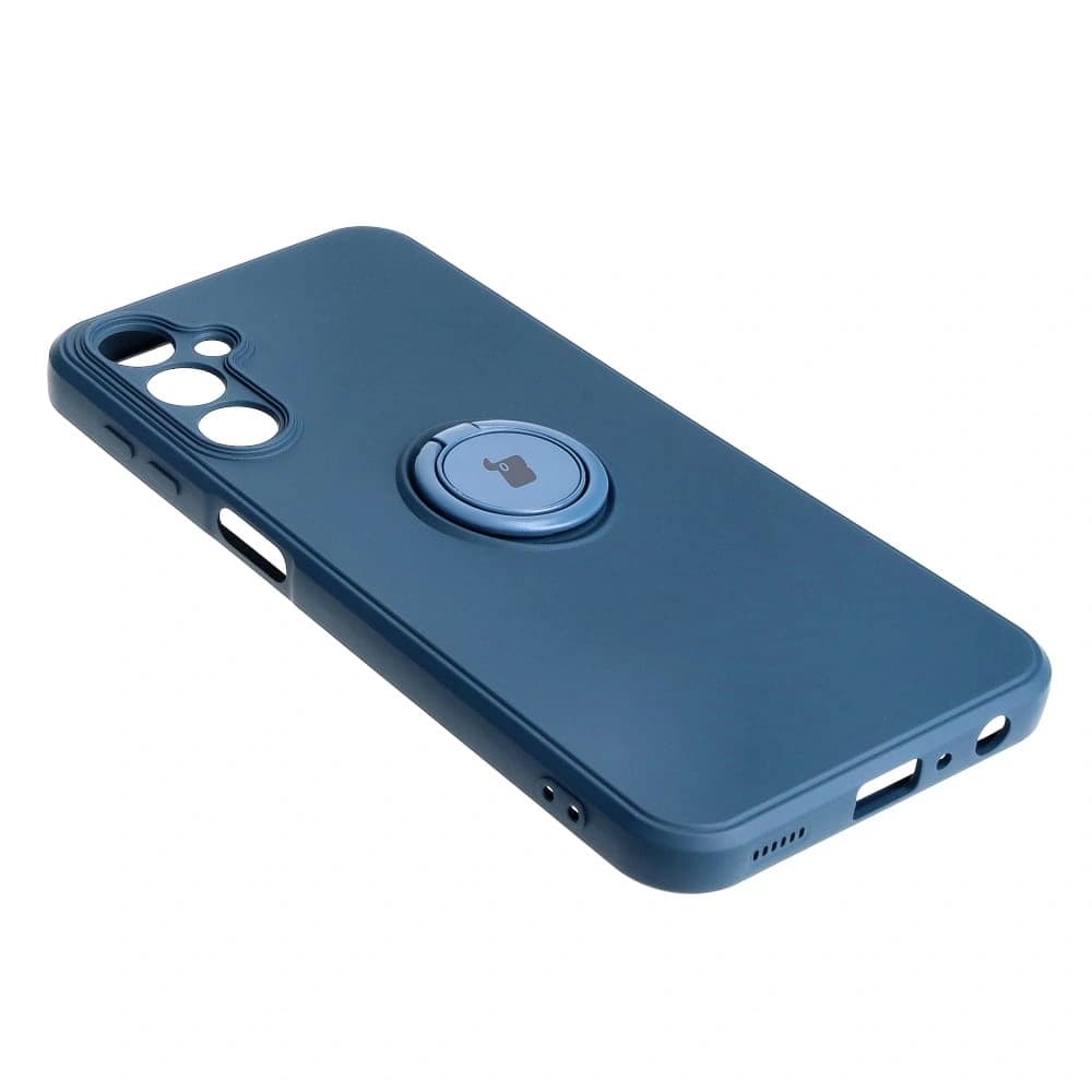 Bizon Case Silicone Ring Sq Samsung Galaxy A24 navy blue - 4