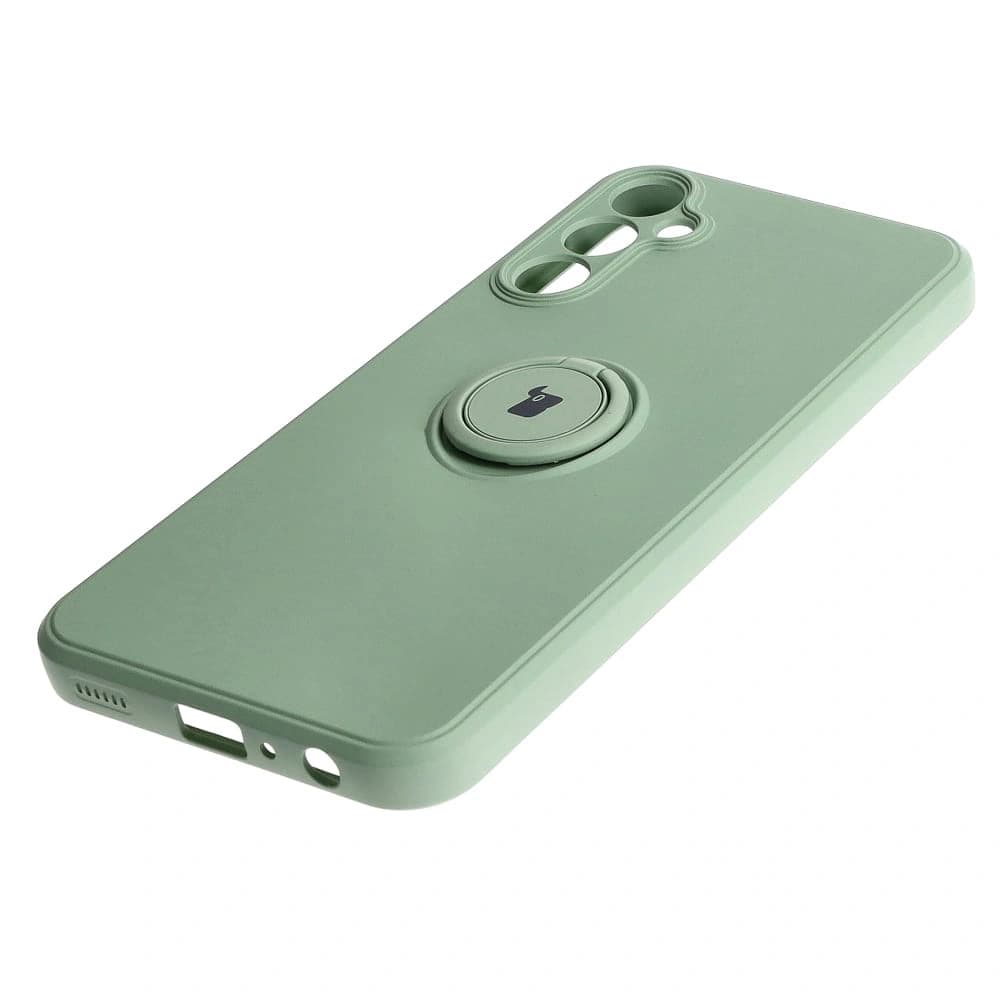 Bizon Case Inel din Silicon Sq Samsung Galaxy A24 verde deschis - 3
