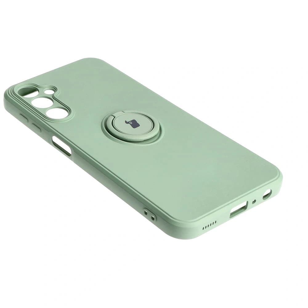 Bizon Case Inel din Silicon Sq Samsung Galaxy A24 verde deschis - 4