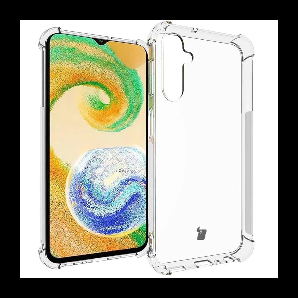 Bizon Case Clear Pack-Hülle + 2x Bildschirmglas + Linsenglas Samsung Galaxy A24 klar - 3