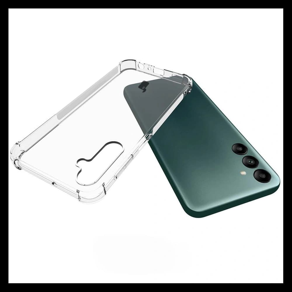 Bizon Case Clear Pack-Hülle + 2x Bildschirmglas + Linsenglas Samsung Galaxy A24 klar - 5
